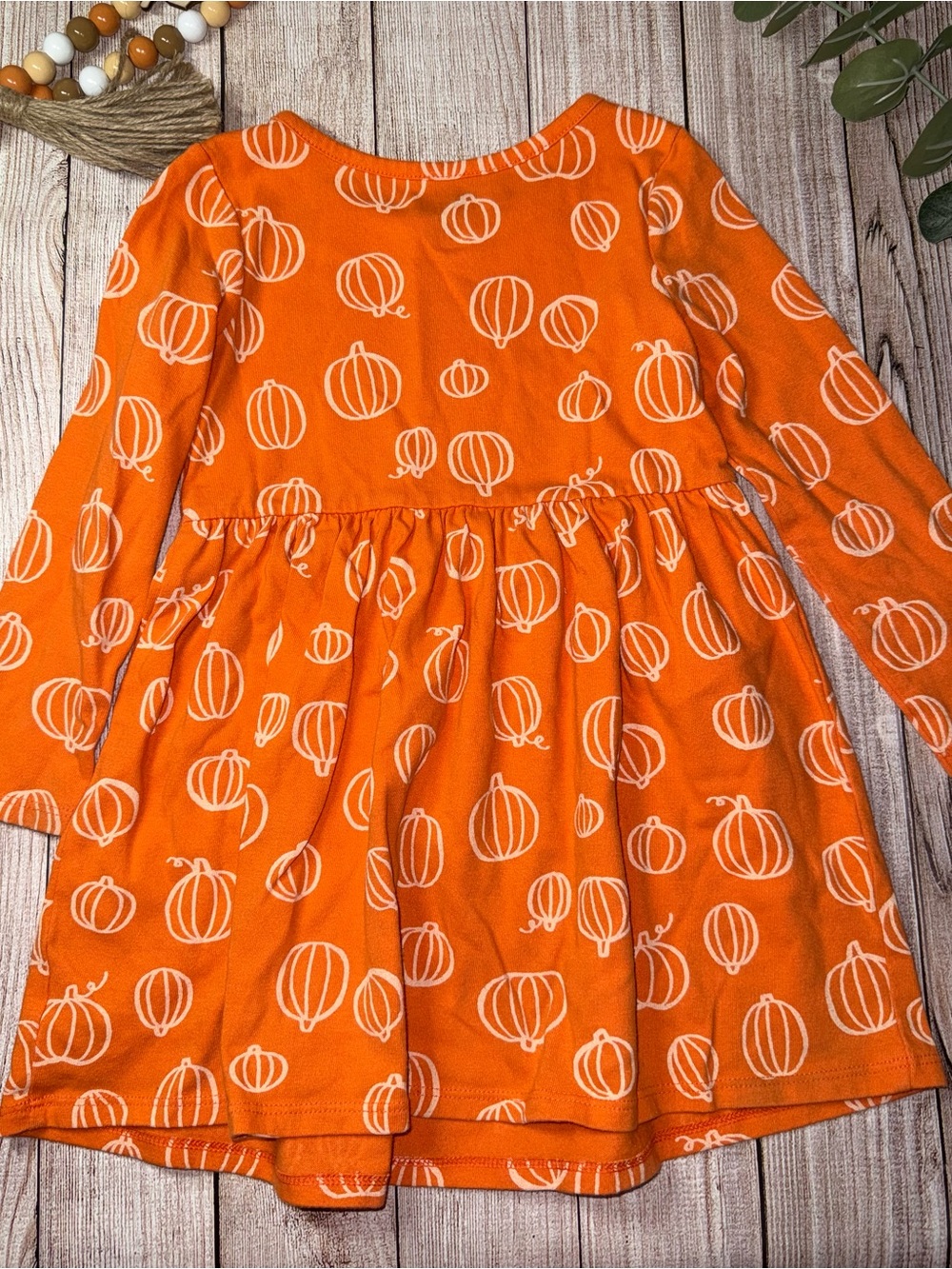 Cat & Jack | pumpkin dress - Picture 5 of 5